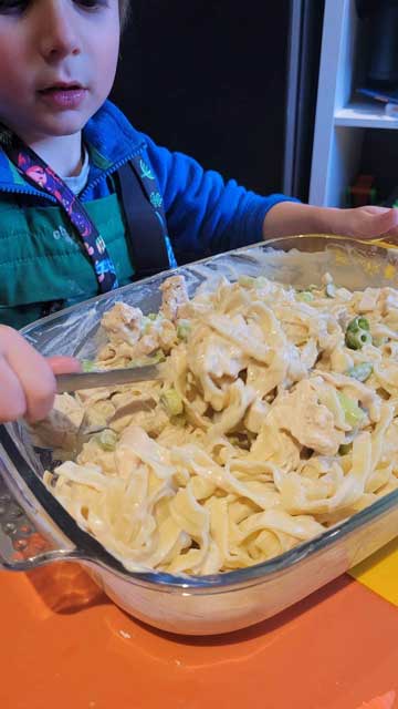 lemon tagliatelle